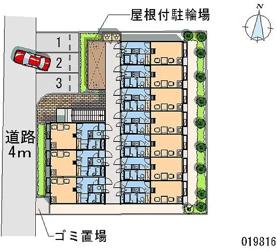 ★手数料０円★尼崎市水堂町　月極駐車場（LP）